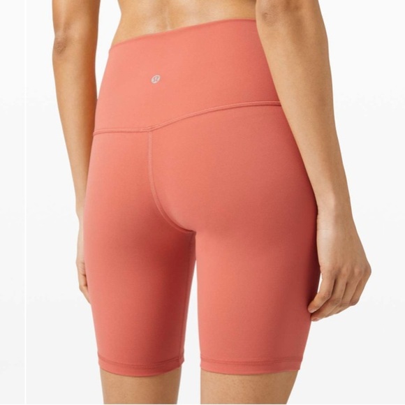 LULULEMON ATHLETICA NWOT 8" Align Short in Rustic Coral - Picture 2 of 9
